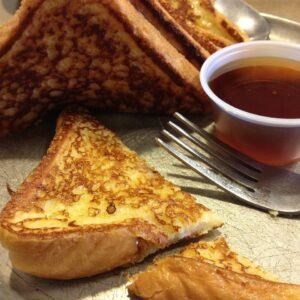 french toast, breakfast, syrup